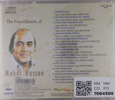 Mehdi Hassan - The Finest Ghazals of Mehdi Hassan (CD)